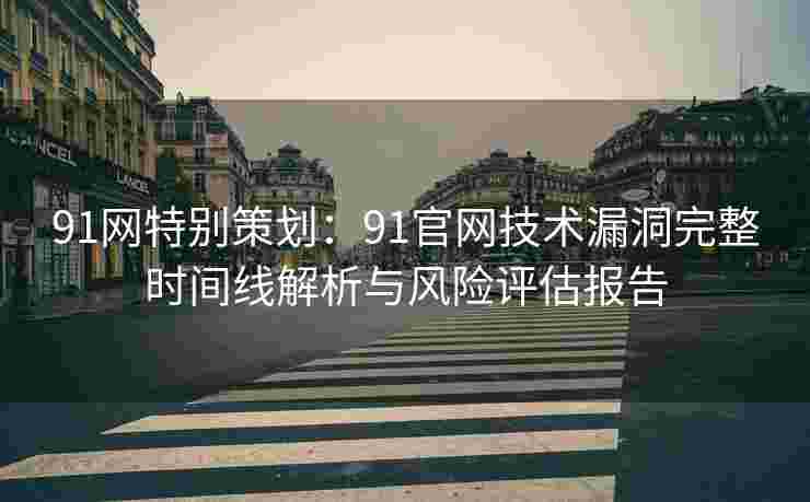 91网特别策划：91官网技术漏洞完整时间线解析与风险评估报告