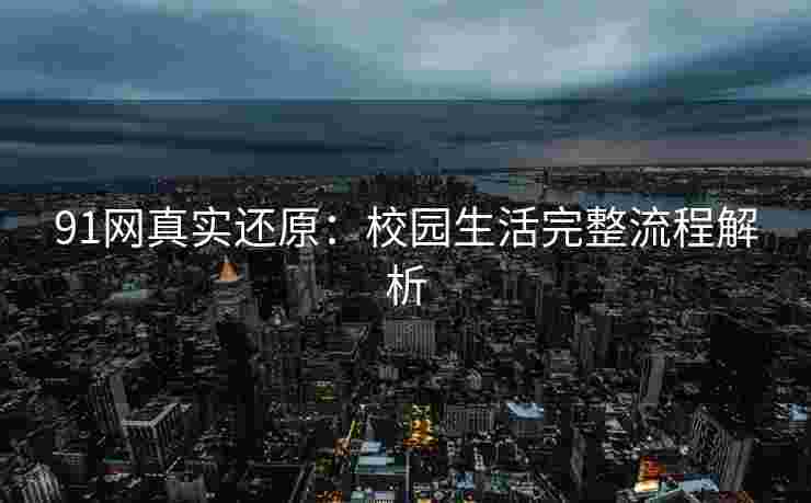 91网真实还原：校园生活完整流程解析